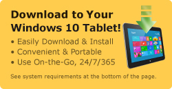 Download to Your Windows 8 Tablet